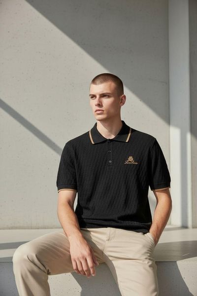 Поло LORO PIANA ЧОРНИЙ POL004 4938121s4 фото