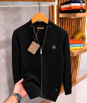 Зіп кофта трикотаж вʼязка LORO PIANA Zipkof008 5561137s2 фото