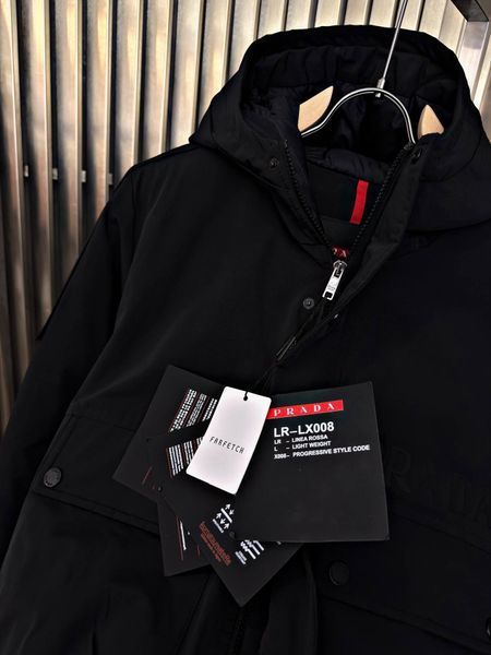 Куртка ЄВРОзима PRADA чорний JakWIN020 5529131s3 фото