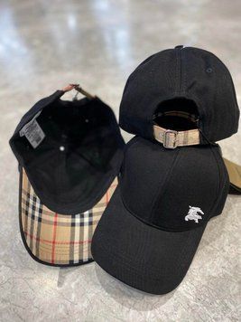 Кепка бейсболка BURBERRY чорний Capbrb017 Capbrb017 фото