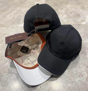Кепка бейсболка Loro Piana LUX ЧОРНИЙ CapLp005 CapLp005 фото