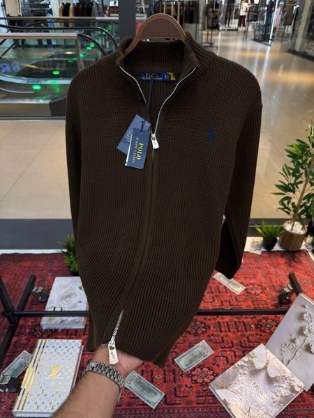 Зіп кофта трикотаж вʼязка POLO R.L. Zipkof005 5512549s13 фото