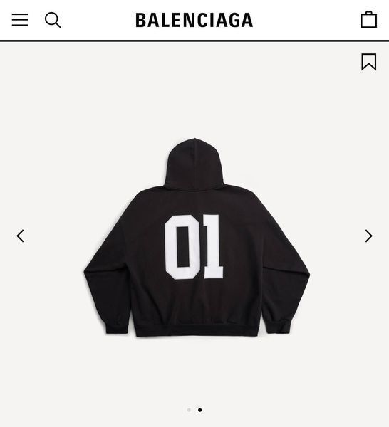 Худі BALENCIAGA Hud001 5454341s4 фото