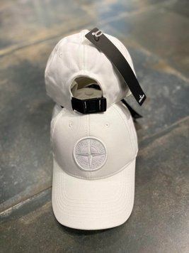 Кепка Stone Island БІЛИЙ CapSI014 CapSI014 фото