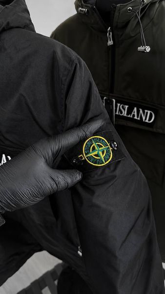 Куртка анорак утеплена осінь STONE ISLAND JakDEM031 5451858s7 фото