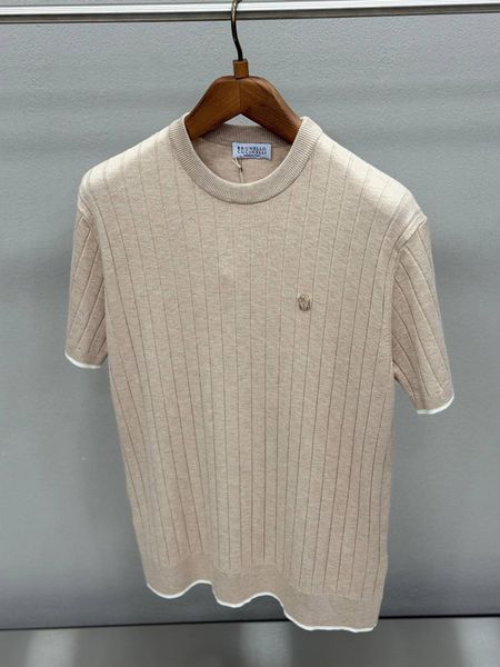 Футболка трикотаж PREMIUM BRUNELLO CUCINELLI LUX TShBC007 5314918s25 фото