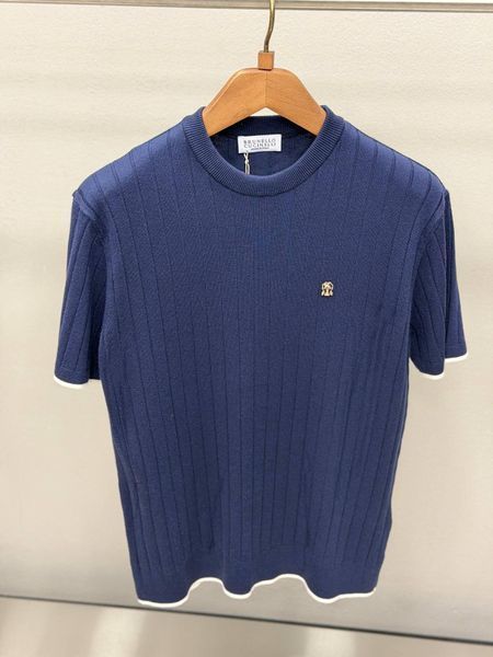 Футболка трикотаж PREMIUM BRUNELLO CUCINELLI LUX TShBC007 5314918s25 фото