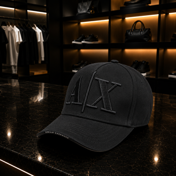 Кепка бейсболка ARMANI LUX ЧОРНИЙ CapARM006 CapARM006 фото