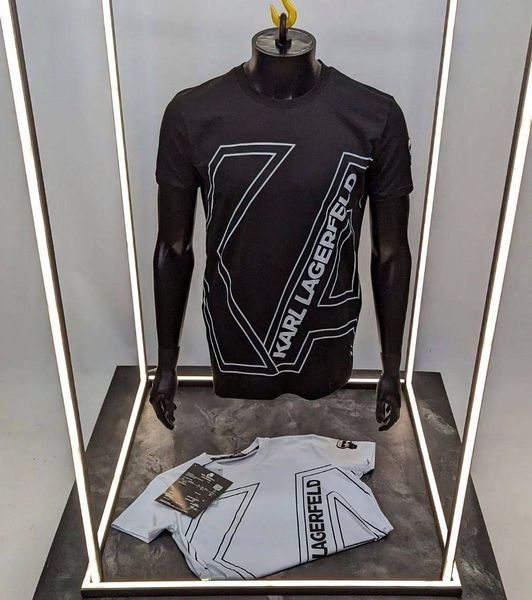АКТУАЛЬНО! Футболка Karl Lagerfeld TShKLn001 2102157s12 фото
