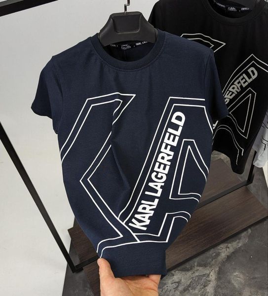 АКТУАЛЬНО! Футболка Karl Lagerfeld TShKLn001 2102157s12 фото