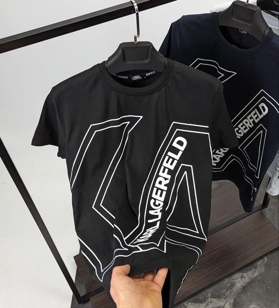 АКТУАЛЬНО! Футболка Karl Lagerfeld TShKLn001 2102157s12 фото