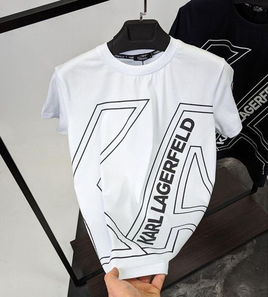 АКТУАЛЬНО! Футболка Karl Lagerfeld TShKLn001 2102157s12 фото