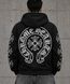 Худі тринитка CHROME HEARTS чорний/білий Hud007 5548672 фото 3
