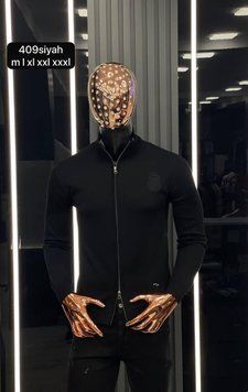 Джемпер на змійці BILLIONAIRE ЧОРНИЙ SwiatBIL003 3757177 фото