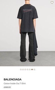 Футболка BALENCIAGA LUX TShBGn42 5111414 фото
