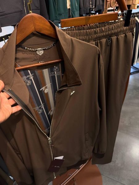 Спортивний костюм батал холодок Loro PIANA шоколад TSbig006 5324183s2 фото